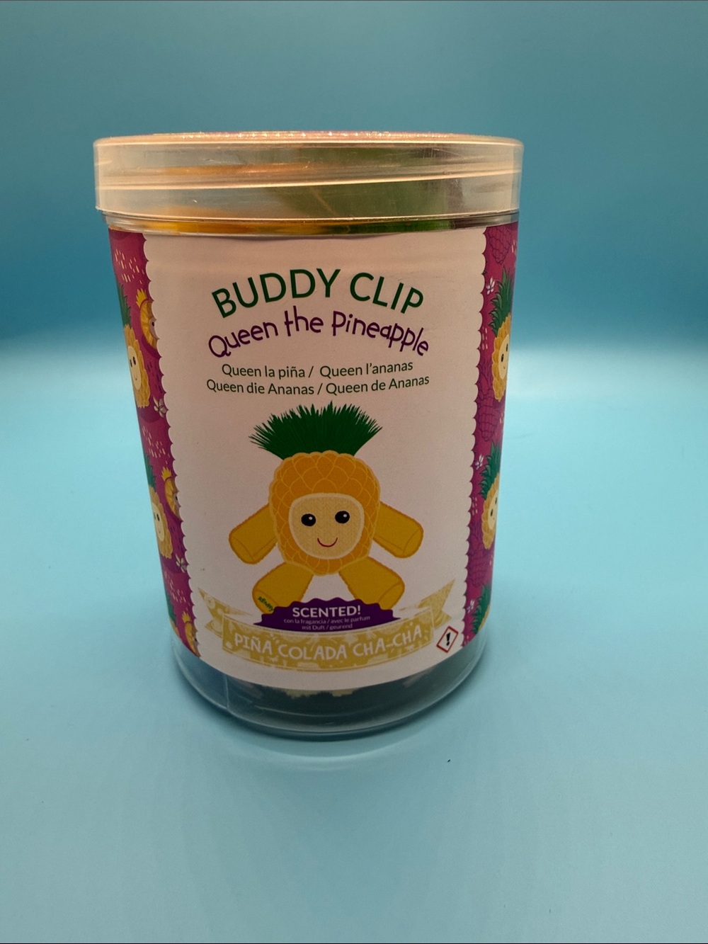 Scentsy Queen the Pineapple Buddy Clip – Piña Colada Cha-Cha